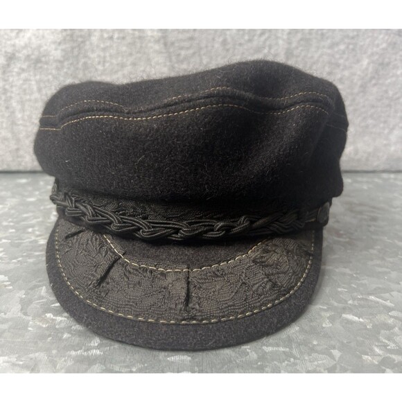 Aegean Greek Fishermans Cap Wool Blend approx. 23 inch - Picture 2 of 11